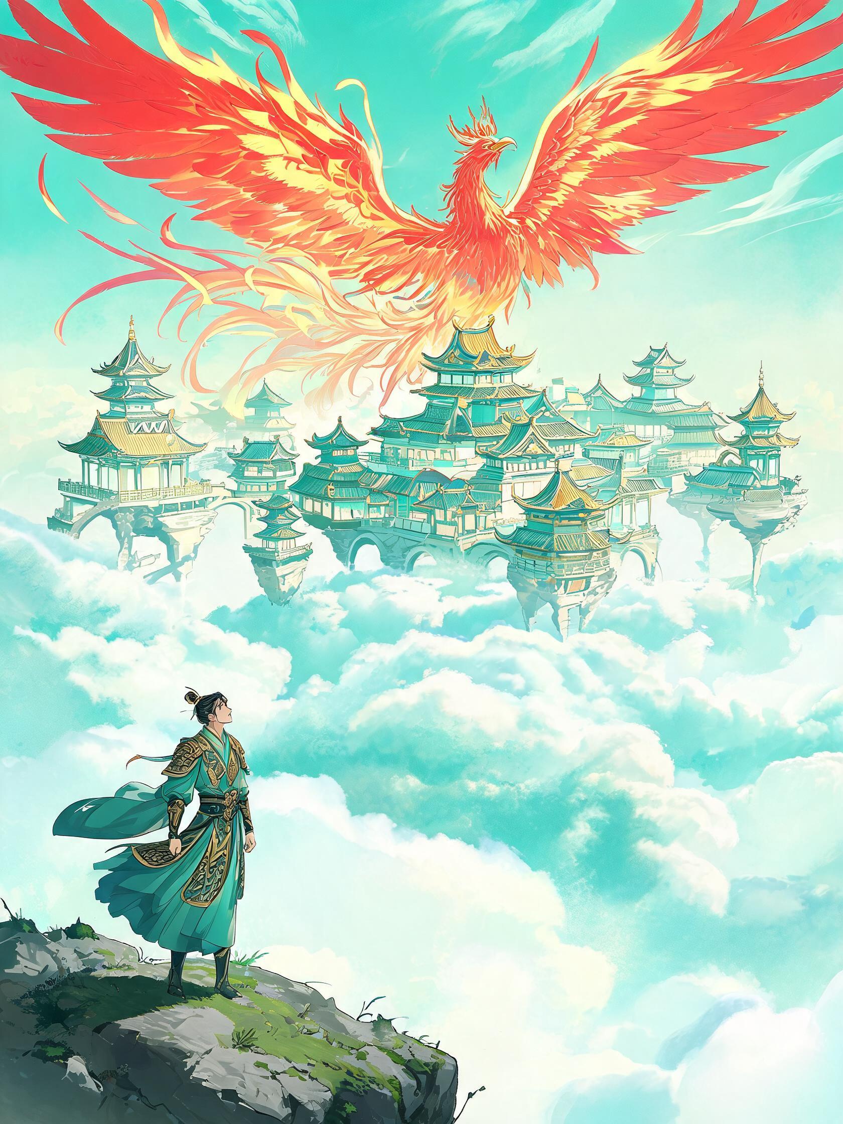 《九州天空城之凤凰阵》封面