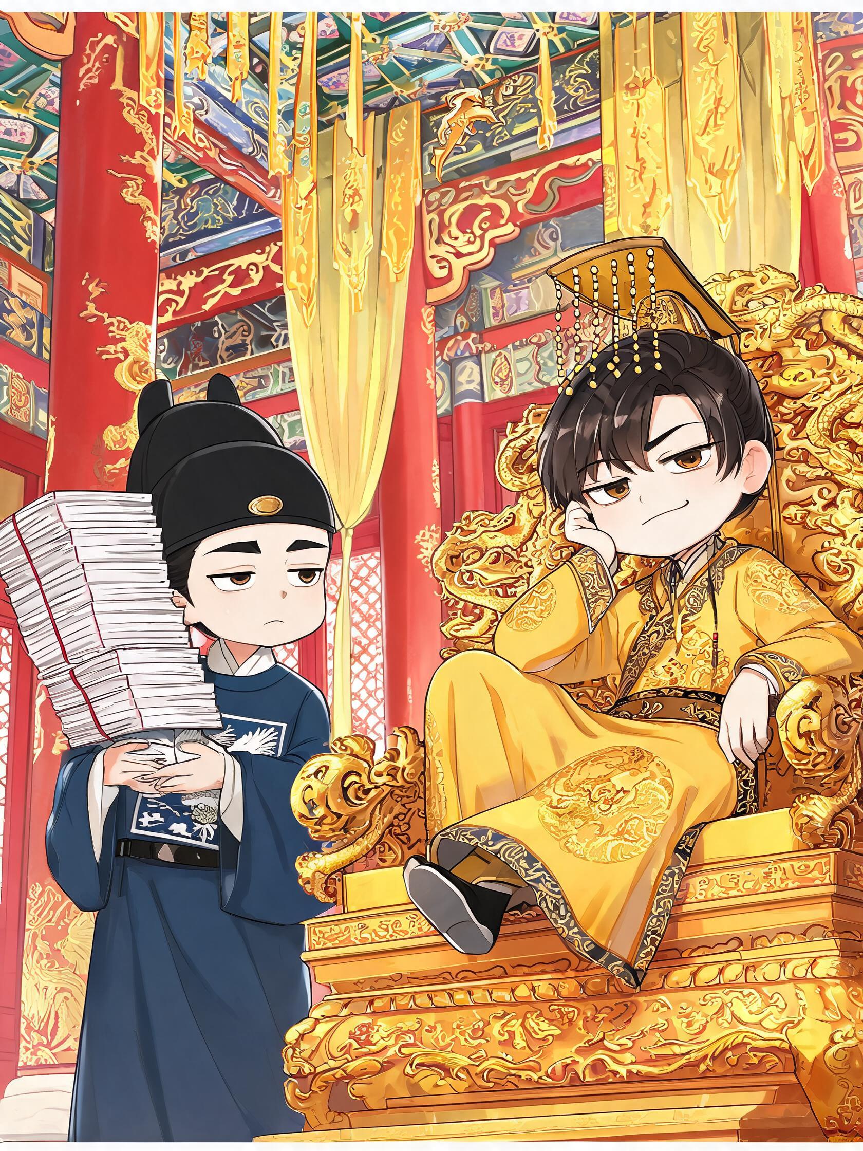 《我家陛下总想祸国》封面